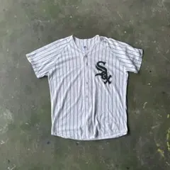 90s Russell Athletic ベースボールシャツ ホワイトソックス - メルカリ