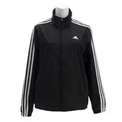 adidas ブラック ウィンドブレーカー レディース M