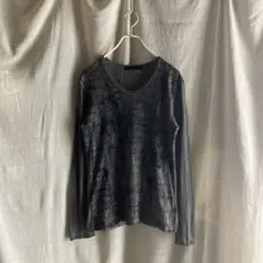 fuga /grunge vネック ロンT グレー size:44 フーガのサムネイル