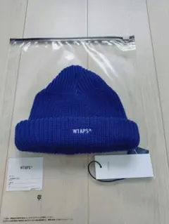 かわかわ様WTAPS ビーニー ニット帽 ネイビーのサムネイル