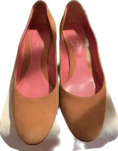 a*e様 sergio rossi 赤 スエード パンプス パンプス ブラック ミッドヒール: 75mm, sr1 - Pumps Black