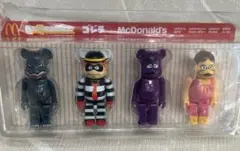 【新品】BE@RBRICK　ベアブリック ゴジラ　マクドナルド 4体セット
