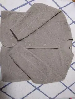 ユニクロ　ボアフリーズクルーネックカーディガン　ジャケット