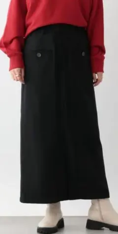 LEPSIM フロントポケットナロースカート