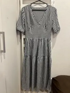 【新品】ギンガムチェック ワンピース