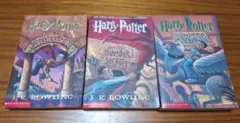 J・K・ローリング ハリーポッター 洋書 ３巻セット