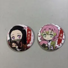 鬼滅の刃　缶バッジ　ねずこ　蜜璃　炭治郎　キャラクター　アニメ