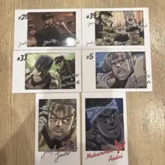 ジョジョの奇妙な冒険 キャラポトレ 承太郎 ジョセフ ポルナレフ アヴドゥル