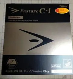 Nittaku Fastarc C-1 レッドラバー 特厚 赤 中古