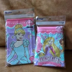 新品未使用)ディズニープリンセス！ランチクロス＆巾着！2点セット定価1870円