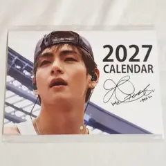 サイズ小★BTS テテ V 壁掛けカレンダー 2027年 最新版