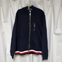 ネイビー フルジップパーカー 新品タグ付き