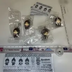 ガチャのモンチッチめじるしアクセサリー3種、4個セットです。