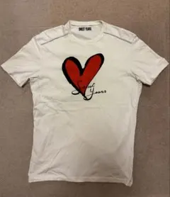 SWEET YEARS Tシャツ ホワイト ハートロゴ XLのサムネイル