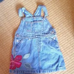 デニム ジャンパースカート サロペット