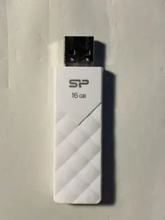 SP 16GB ホワイト USBメモリ
