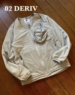 DERIV マウンテンパーカー M ベージュ　ダウン　専用ポーチ付き