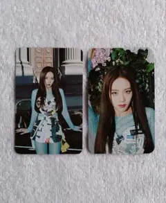 BLACKPINK ジス JISOO トレカ 韓国限定 2枚 No.616
