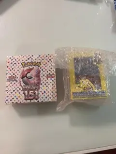 ド*ラ様 ポケモンカード セット151 BOXシュリンク付きポケモンワールド横浜のサムネイル