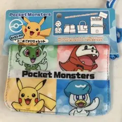 ポケモンネックコード付　ミニおでかけ　　ウォレット ブラック