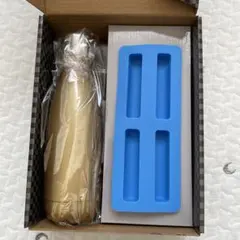 炭酸ステンレスボトルセット　ゴールド