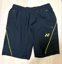 YONEX バドミントンパンツ 黒　ハーフパンツ　リンダン YONEX（ヨネックス） テニス バドミントン ハーフパンツ ユニハーフ