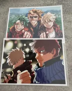 ヒロアカ 原画展 Snapshot 緑谷出久 オールマイト 爆豪勝己 轟焦凍