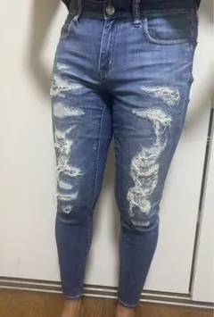 値下げ可能 American eagle ストレッチスキニーデニムのサムネイル