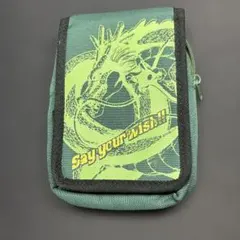 미사용 이치방쿠지 ドラゴンボールZ モバイルポーチ 神龍 グリーン