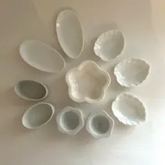 ホワイト小器いろいろ10客