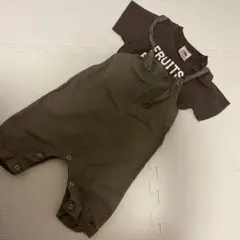 オーバーオール &Tシャツセット 90㎝