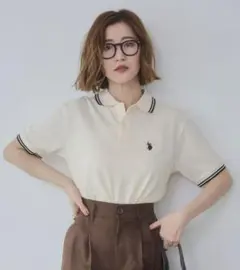 WEGO U.S. POLO ASSN. ラインポロシャツ