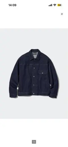 UNIQLO ダークブルー デニムジャケット
