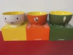 【非売品】新品未使用 ローソンノベルティ 「ミッフィースープボウル3種セット」