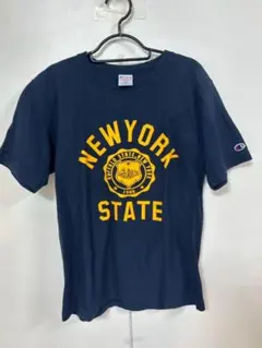 Champion NEW YORK STATE Tシャツ L ネイビー