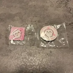 ちいかわ くら寿司 アクリルマグネットあんど缶バッジ セット