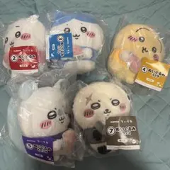 ちいかわぬいぐるみまとめてのサムネイル