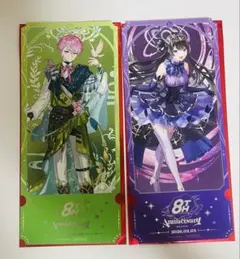 にじさんじ　8周年　特典チケット風カード　皇れお　月ノ美兎