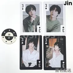 BTS Jin ジン トランプ トレカ membership gift 公式