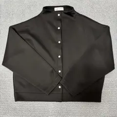 〈美品未使用〉SUMI STYLE ノーカラージャケット ブラック