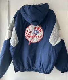 STARTER 90s Yankees ナイロン中わたアノラックジャケット L