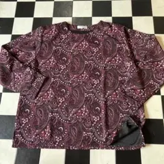 J7354 ONORES ちりめん風カットソー　サイズF