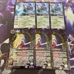 ラケシス フォンブリューヌ シークレット 各3枚 バトスピ ニュクス