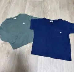 PETIT BATEAU 長袖　半袖　Tシャツ2枚セット 12ヶ月 18ヶ月のサムネイル