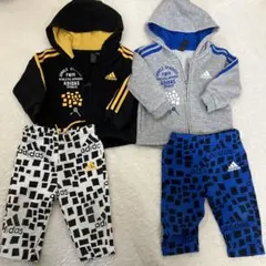 adidas 70㎝セットアップ2セット♡