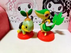 匿名配送◇新作 ポケモン チョコエッグ ツタージャ + ナエトル 2個セット◇