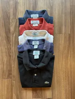 IZOD ラコステ レッド ポロシャツ Lサイズ - メルカリ