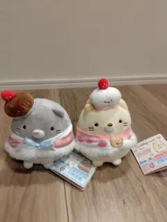 すみっコぐらし　ねこのきょうだい　グレー＆ねこ　あつめてぬいぐるみ