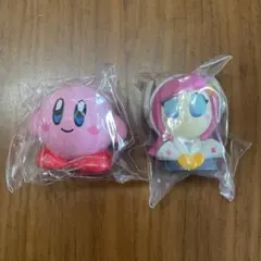 カービィ　ソフビマスコット　2体