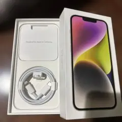 Apple iPhone 14 空箱ケーブル付
